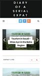 Mobile Screenshot of diaryofaserialexpat.com